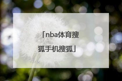 「nba体育搜狐手机搜狐」cba体育搜狐手机搜狐